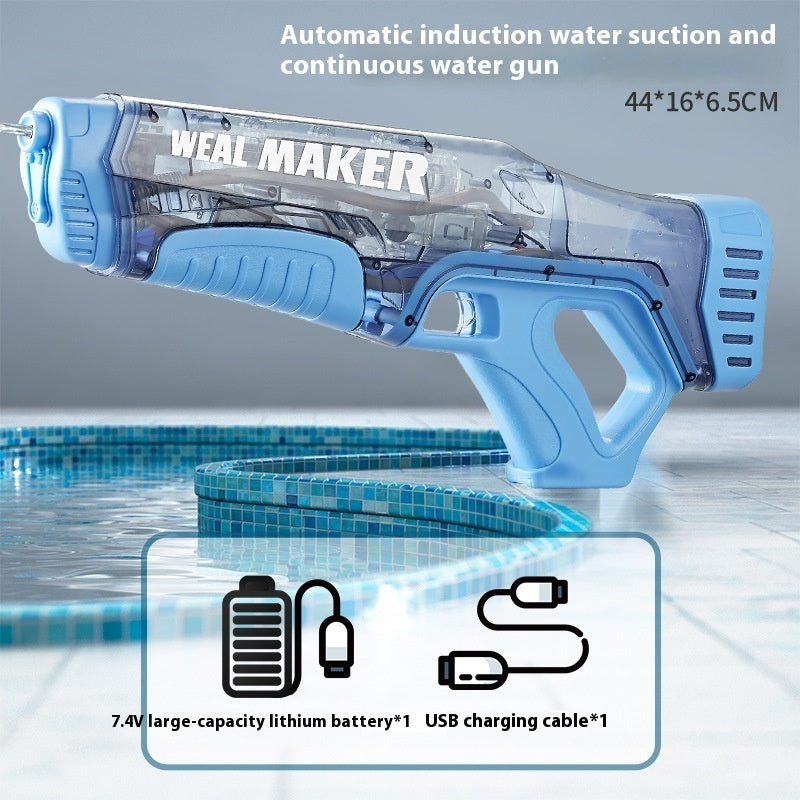 Dinosaur Electric Water Gun Waterproof Automatic Water-absorbing Water-playing Toy - LJ Enterprise